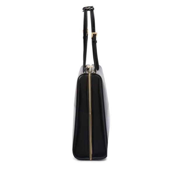 Prada Black Leather Handbag - Image 3