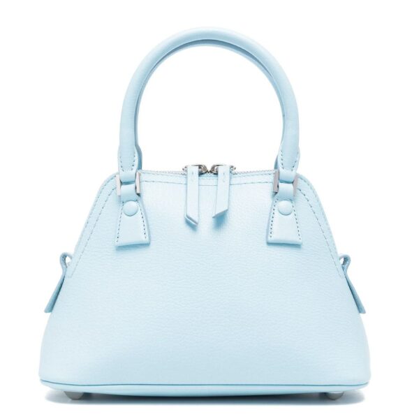 Maison Margiela Blue Leather Handbag - Image 2