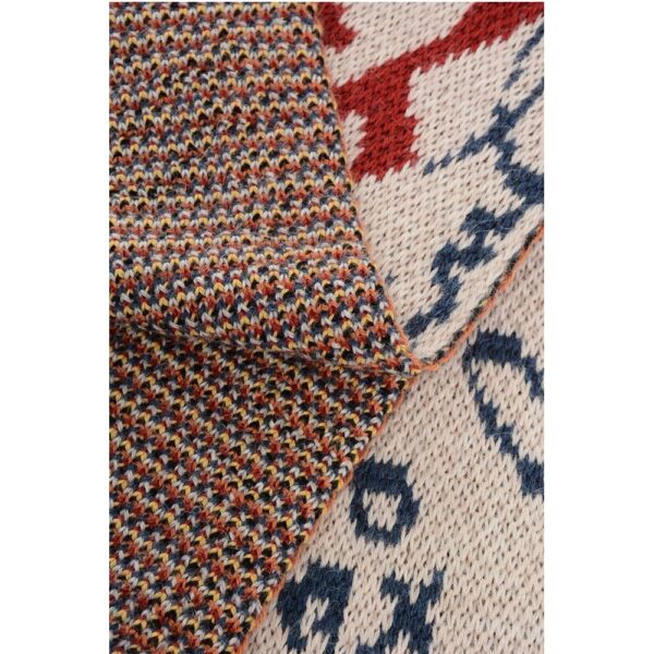 Dsquared² Alpaca Blend Scarf with Contrasting Details - Image 2