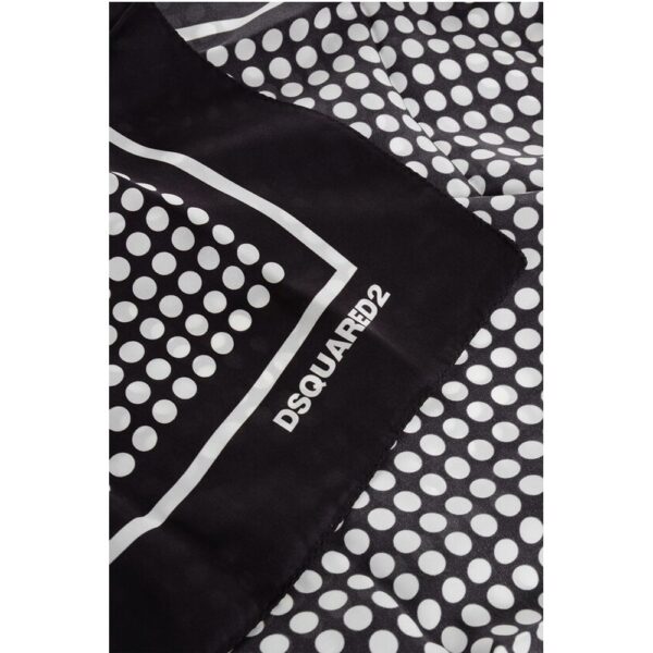 Dsquared² Polka Dots Silk Foulard - Image 3