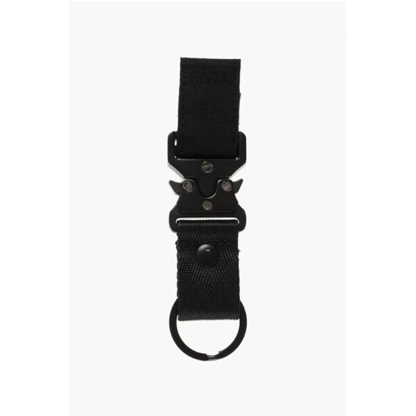 Dsquared² Solid Color Metal and Nylon CERESIO 9 Keyring - Image 3