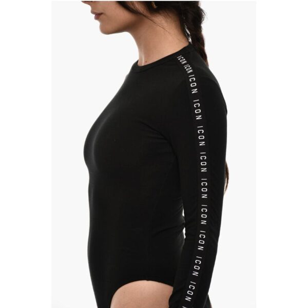 Dsquared² Long Sleeve Underwear Top With Side Logo - Image 3