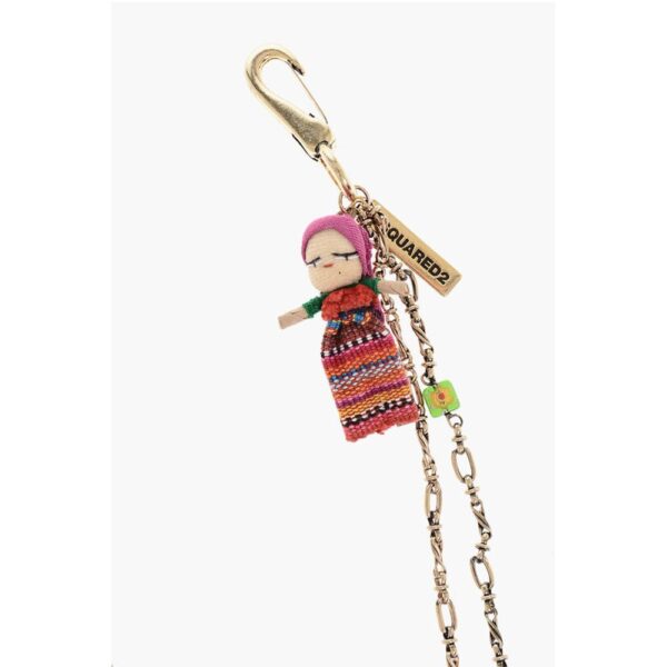 Dsquared² Metal GUATEMALA DOLLS Pant's Chain with Charm - Image 2