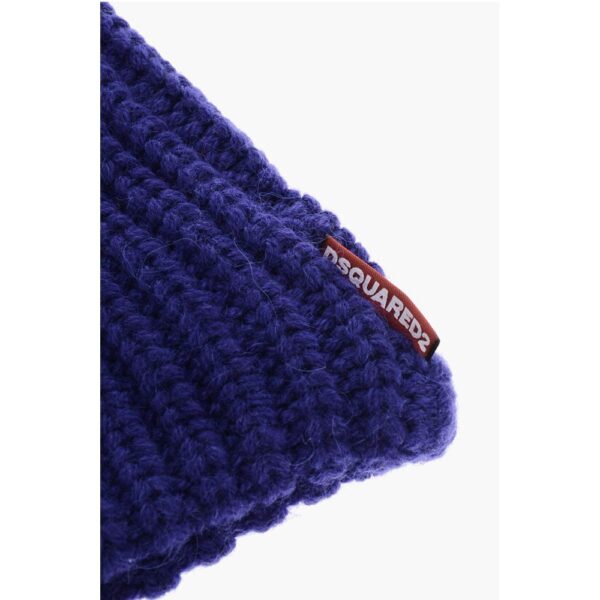 Dsquared² Solid Color Alpaca Blend Snood - Image 2