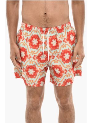 Dsquared² Floral Print Swim Shorts