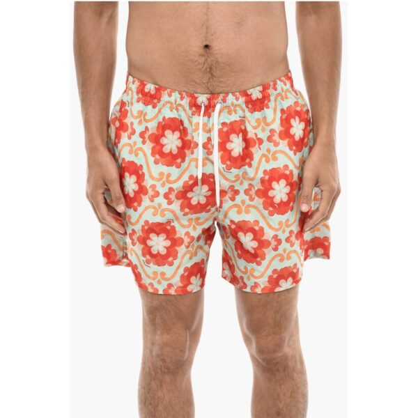 Dsquared² Floral Print Swim Shorts