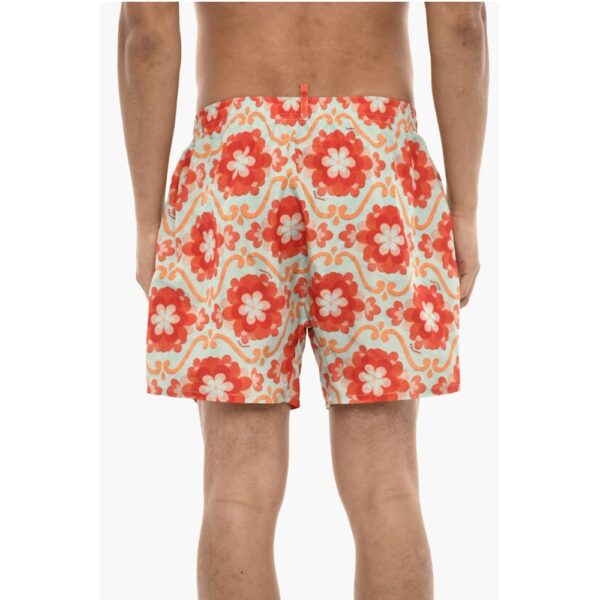 Dsquared² Floral Print Swim Shorts - Image 2