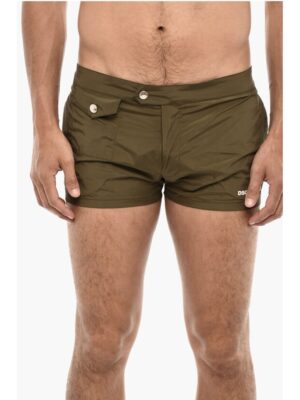 Dsquared² Zip Closure Swim Shorts