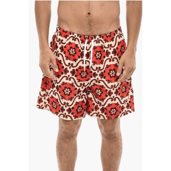 Dsquared² Floral Print Swim Shorts