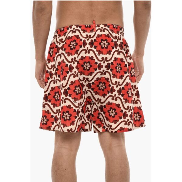 Dsquared² Floral Print Swim Shorts - Image 2