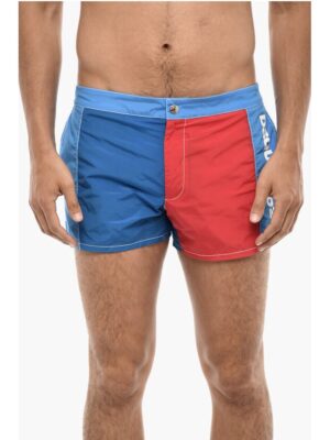 Dsquared² Two-Tone Swim Shorts with Side Logo