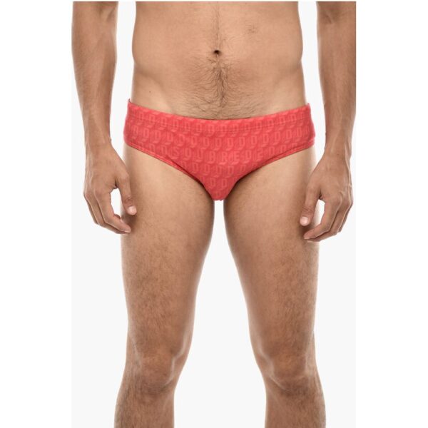 Dsquared² D2 Geometric Motif Swim Briefs