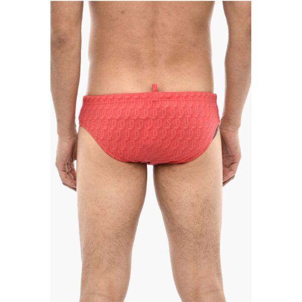 Dsquared² D2 Geometric Motif Swim Briefs - Image 2