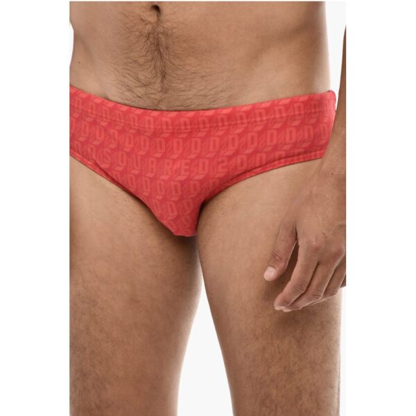 Dsquared² D2 Geometric Motif Swim Briefs - Image 3