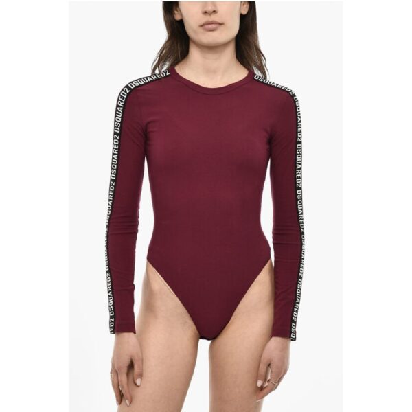 Dsquared² Long Sleeve Body With Logo Bands