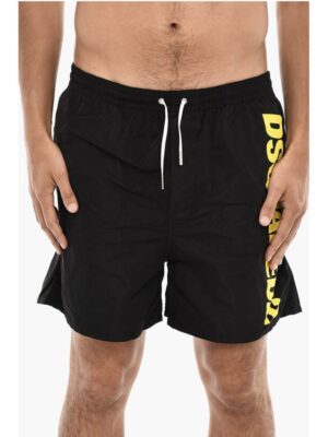 Dsquared² Logo Print Swim Shorts