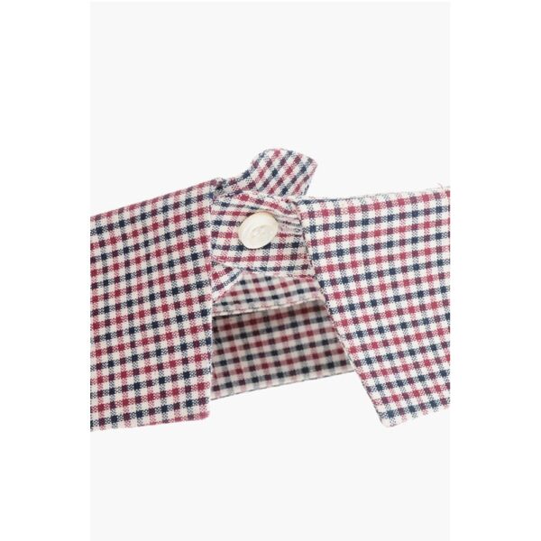 Dsquared² Checked Cotton Collar - Image 2