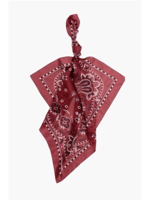 Dsquared² Paisley Patterned Silk Foulard