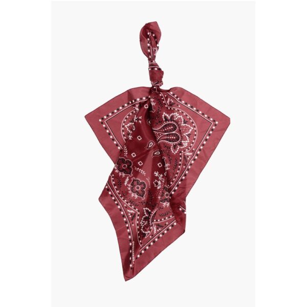 Dsquared² Paisley Patterned Silk Foulard