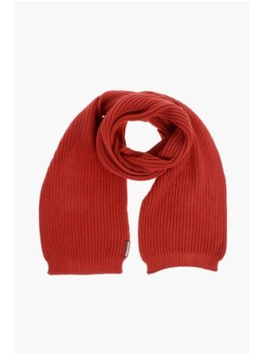 Dsquared² Solid Color Wool Blend Scarf