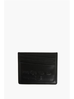 Maison Margiela MM11 Leather Card Holder with Embossed Detail