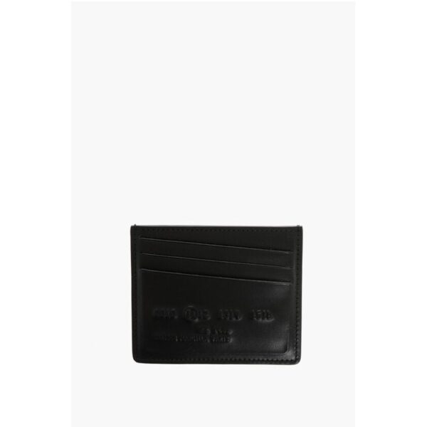 Maison Margiela MM11 Leather Card Holder with Embossed Detail
