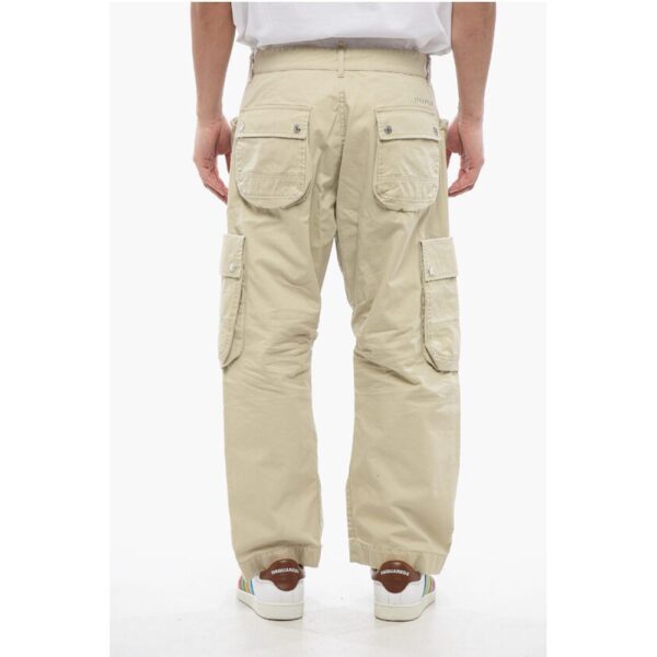 Dsquared² Cargo MULTIPOCKETS Pants With Distressed Effect - Image 2