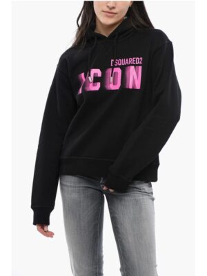 Dsquared² Brushed Cottton BLURRED ICON Hoodie
