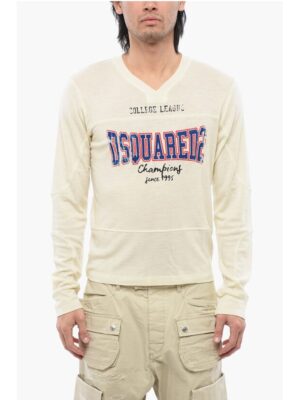 Dsquared² Football Fit Long Sleeved T-shirt