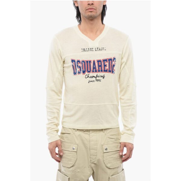 Dsquared² Football Fit Long Sleeved T-shirt