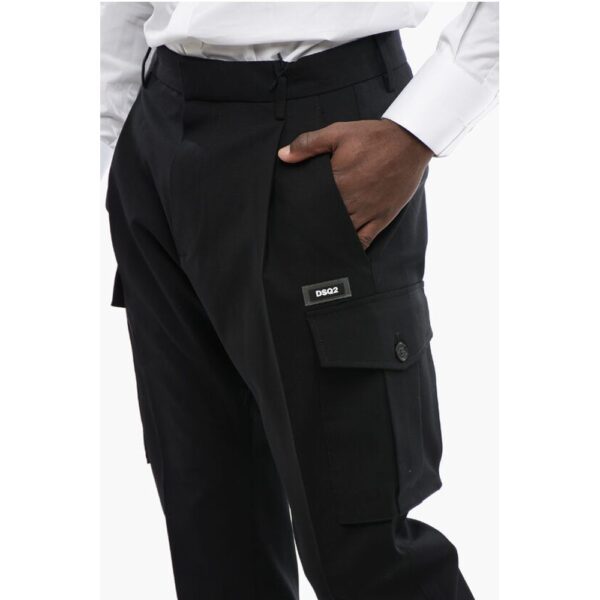 Dsquared² Pleated UTILITY Cargo Pants - Image 3