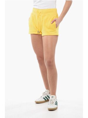 Dsquared² Brushed Cotton Shorts with Logo Patch