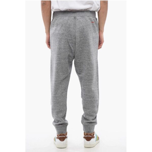 Dsquared² Brushed Cotton Melange Joggers - Image 2