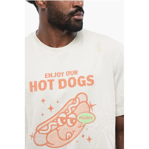 Dsquared² Printed HOT DOGS Regular Fit T-shirt - Image 3