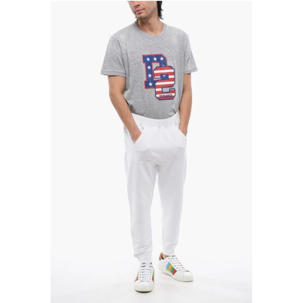 Dsquared² Relax Fit Brushed Cotton Joggers - Image 4