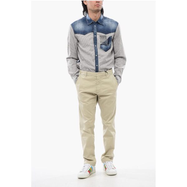 Dsquared² 4 Pocktes COOL GUY Pants 18 cm - Image 3