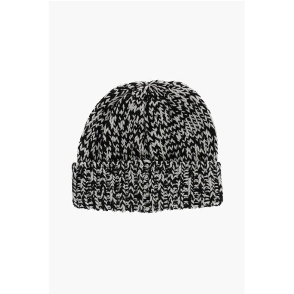Saint Laurent Two-Tone Wool Beanie - Image 3