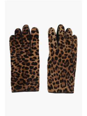 Maison Margiela MM14 Animal Motif Leather Glovers