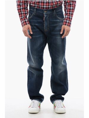 Dsquared² Regular Fit 642 Jeans With Patch Pocket 20 cm