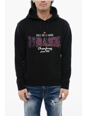 Dsquared² Cool-fit Hoodie Sweatshirt with Logo Print