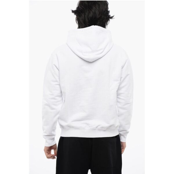 Dsquared² Cool-fit Hoodie Sweatshirt with Rhinestones - Image 2