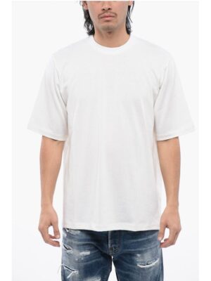 Dsquared² Football Fit Cotton Blend T-Shirt with Logo Patch