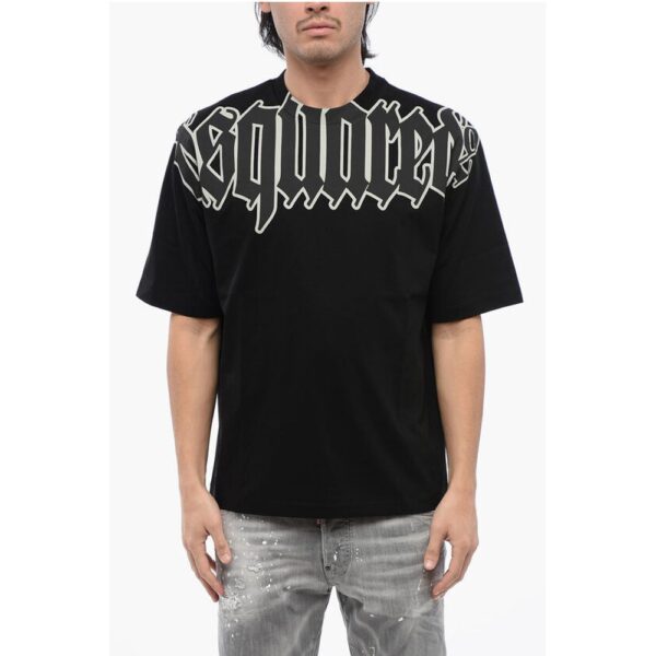 Dsquared² Cotton D2 GOTHIC Loose Fit T-Shirt