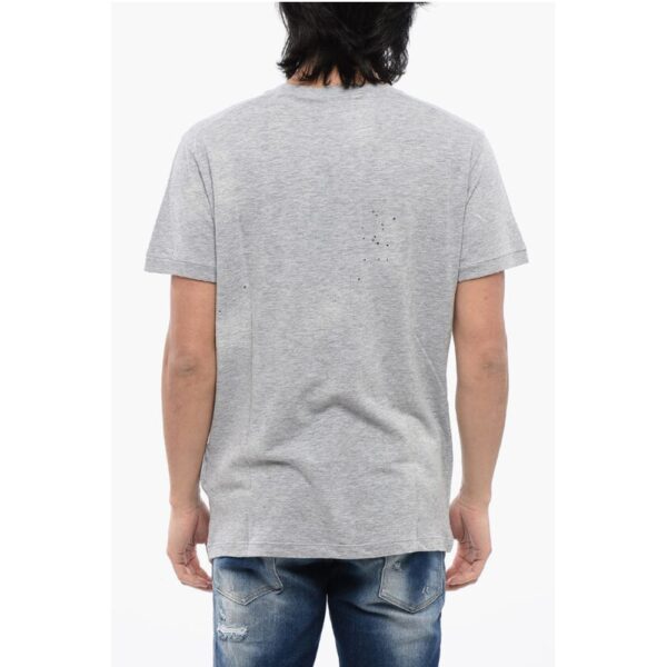 Dsquared² Muscle Fit T-shirt with Distressed Effect - Image 2