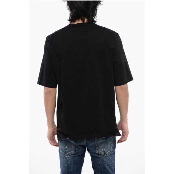 Dsquared² Crew Neck D2 SUBURBAN Skater Fit Cotton T-Shirt - Image 2