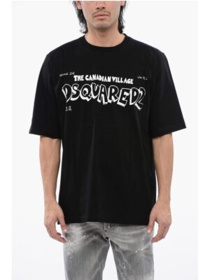 Dsquared² Skater Fit T-shirt with Contrasting Print