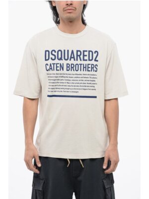 Dsquared² Loose-fit T-shirt with Lettering