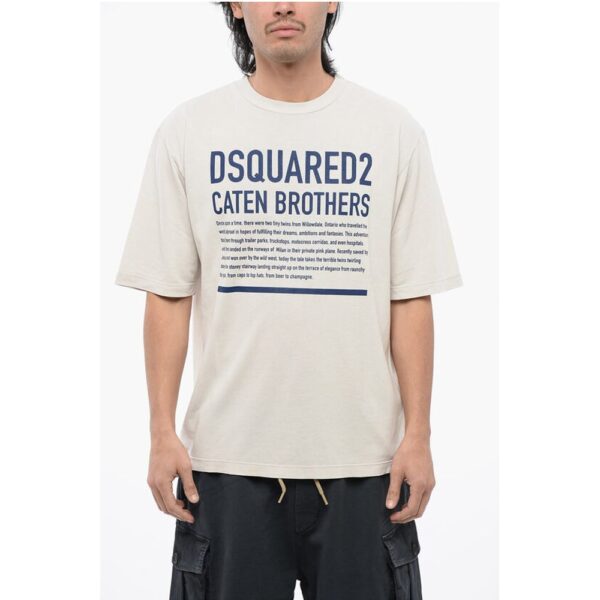 Dsquared² Loose-fit T-shirt with Lettering