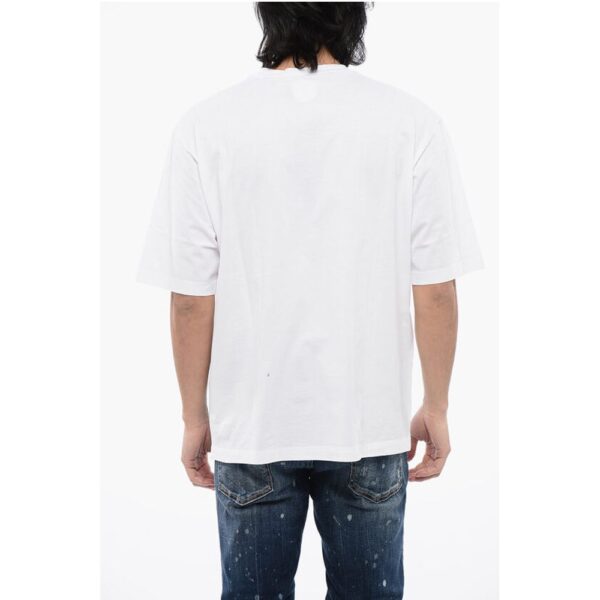 Dsquared² Cotton CARD Loose Fit T-Shirt - Image 2
