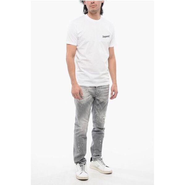 Dsquared² Cool-fit T-shirt with Graphic Print - Image 4